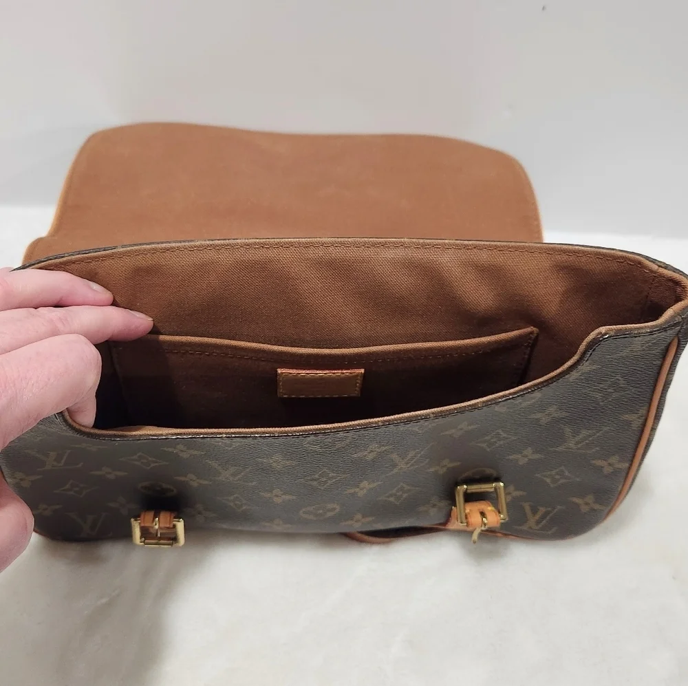 Louis Vuitton 2005 Vintage Brown Monogram Marelle Sac A Dos 3 Way Bag Purse